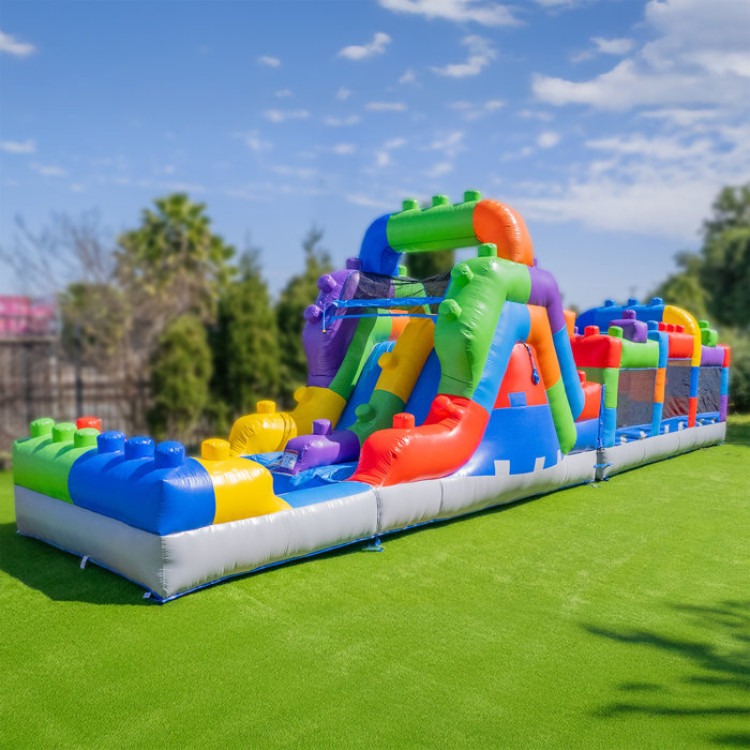 Lego Obstacle course bounce house waterslide/pool Kids/Adult Lego Obstacle course bounce house waterslide/pool Kids/Adult