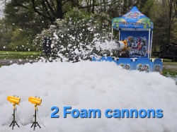 Classic White Plus Foam Party  2 Foam cannons per hour 30-50 people